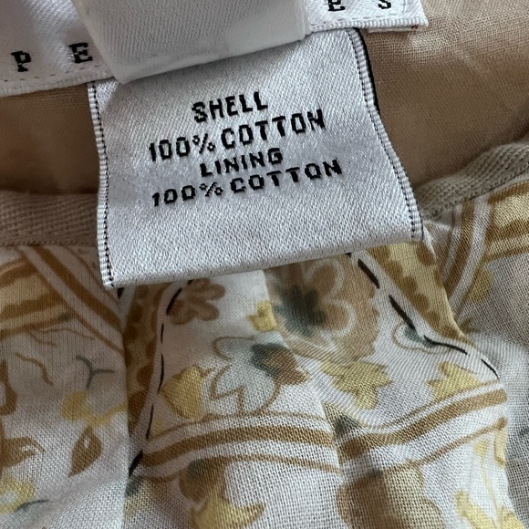 Talbots • Pleated Paisley Print A-Line Skirt - Picture 7 of 7